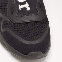 Dior Black Knit Fabric B21 Neo Sneakers Size 43