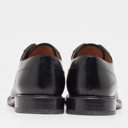 Dior Black Leather Lace Up Oxfords Size 41