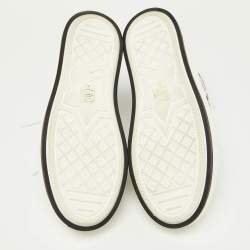 Dior Black/White Canvas Walk'n'dior High Top Sneakers Size 41