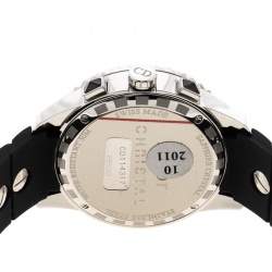 Dior Black Stainless Steel Christal CD114317 Men's Wristwatch 38 mm