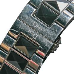 Dior Black Stainless Steel Christal CD115510M001 Men's Wristwatch 42 mm 
