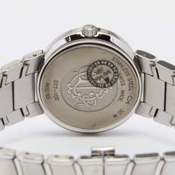 Christian Dior Black Stainless Steel D77-100 Men's Wristwatch 35 mm