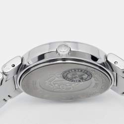 Christian Dior Black Stainless Steel D77-100 Men's Wristwatch 35 mm