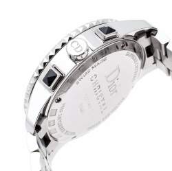 Dior Black Stainless Steel Christal CD14317 Men's Wristwatch 38 mm