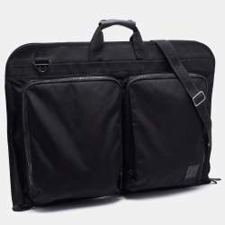 Pre Owned DKNY Black Nylon Garment Luggage Travel Bag