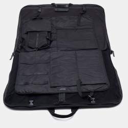 Pre Owned DKNY Black Nylon Garment Luggage Travel Bag