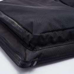 Pre Owned DKNY Black Nylon Garment Luggage Travel Bag