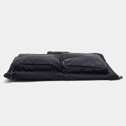 Pre Owned DKNY Black Nylon Garment Luggage Travel Bag
