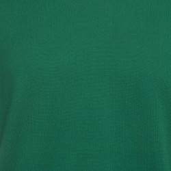 Pre Owned Dolce & Gabbana Green Jersey Crewneck T-Shirt XXL