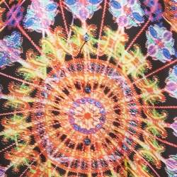 Pre Owned Dolce & Gabbana Multicolor Luminarie Silk Casual Shirt S
