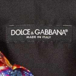 Pre Owned Dolce & Gabbana Multicolor Luminarie Silk Casual Shirt S