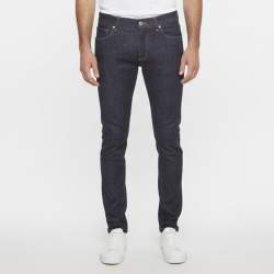 Pre Owned Dolce & Gabbana Blue Slim Fit Jeans M/Waist 32"