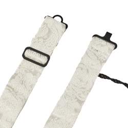 Dolce & Gabbana White Jacquard Silk Bow Tie