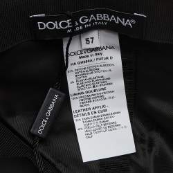 Pre Owned Dolce & Gabbana Khaki Green Cotton Baseball Cap 