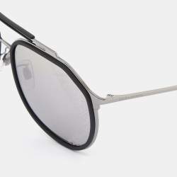 Dolce & Gabbana Black/Monogram Grey DG2277 Aviator Sunglasses