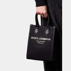 Dolce & Gabbana Black Nylon Handbag