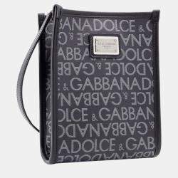 Dolce & Gabbana Black Leather Shoulder Bag