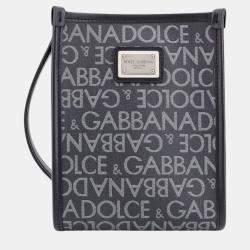 Dolce & Gabbana Black Leather Shoulder Bag