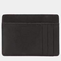 Dolce & Gabbana Black Leather Card Holder