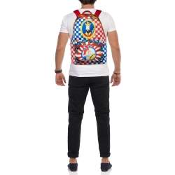 Dolce & Gabbana Multicolor Nylon Zaino Printed Backpack