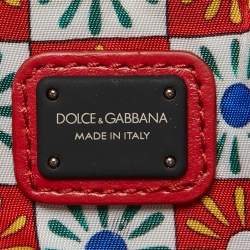 Dolce & Gabbana Multicolor Nylon Zaino Printed Backpack