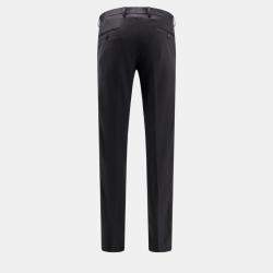 Dolce & Gabbana Black Virgin Wool And Silk Trouser Pants IT 52