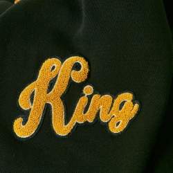 Dolce & Gabbana Black Paradise Applique Cotton Knit Hooded Sweatshirt M