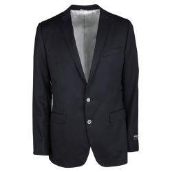 مملوكة مسبقًا Dolce & Gabbana Martini Navy Blue Wool Tailored Two Button Blazer XL