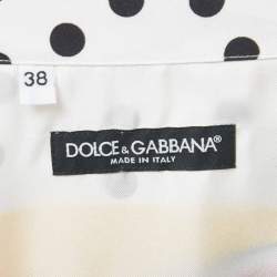 Pre Owned Dolce & Gabbana Multicolor Watermelon Print Silk Hawaiian Shirt S