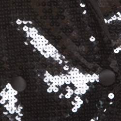 مملوكة مسبقًا فيست دولتشي أند غابانا ترتر صدرية مزدوجة أسود M