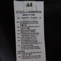 مملوكة مسبقًا فيست دولتشي أند غابانا ترتر صدرية مزدوجة أسود M