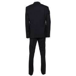Pre Owned Dolce & Gabbana Black Wool Tailored Martini Suit 4XL