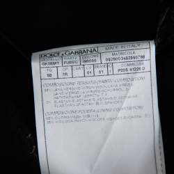 Pre Owned Dolce & Gabbana Black Wool Tailored Martini Suit 4XL