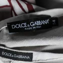 Pre Owned تي شيرت فندي  قطن رصاصي  بطبعة ميكي ماوس برقبة مستديرة مقاس كبيرجدًا جدًا - إكس إكس لارج