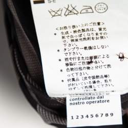 مملوكة مسبقًا Dolce & Gabbana Brown Diagonal Striped Cotton Contrast Silk Collared Shirt L