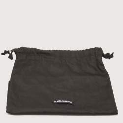 Dolce & Gabbana Black Heart Logo Print Synthetic Swim Trunk L