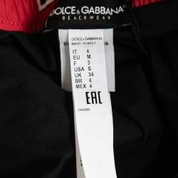 Dolce & Gabbana X Khaled Khaled Beachwear Black Jungle Mix Print Swim Shorts M