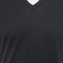 Pre Owned Dolce & Gabbana Black Cotton Crew Neck Half Sleeve T-Shirt S