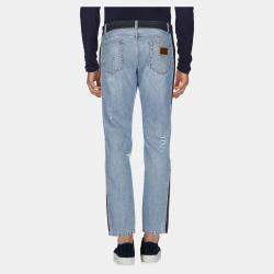 Pre Owned Dolce & Gabbana Cotton Jeans 46