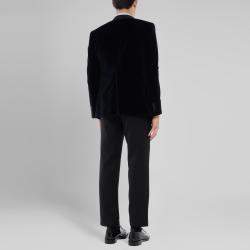 Dolce & Gabbana Midnight Blue Velvet Blazer M (IT 48)