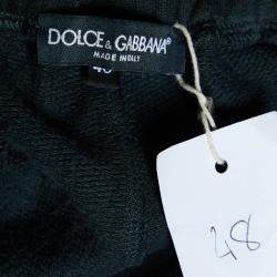 Pre Owned Dolce & Gabbana Cotton Pants 48