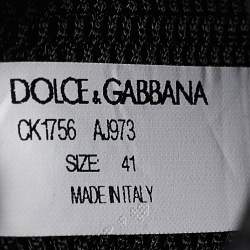 Dolce & Gabbana Multicolor Leather and Neoprene Ns1 Sneakers Size 41