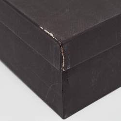 Pre Owned Dolce & Gabbana Brown Leather Slip On Loafers Size 46