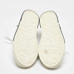 Pre Owned Dolce & Gabbana Multicolor Leather Rubber Custom 2.Zero Low Top Sneakers 43