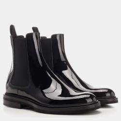 Dolce & Gabbana Black Leather Beatles Boots IT 41