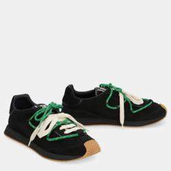 Dolce & Gabbana Black Suede Dg Runner Sneakers IT 41