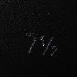 Pre Owned Dolce & Gabbana Black Leather Lace Up Derby Size 41.5