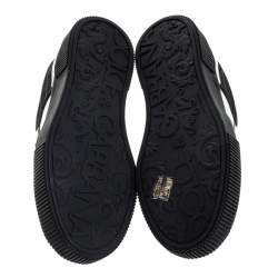 مملوكة مسبقًا Dolce & Gabbana Multicolor Leather And Fabric New Miami Low Top Sneakers Size 42