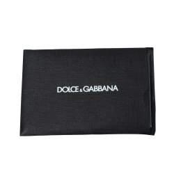 Pre Owned Dolce & Gabbana Black Leather Criss Cross Strap Flat Slides Size 40