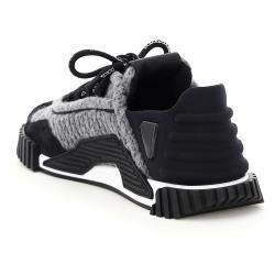 مملوكة مسبقًا حذاء رياضي دولتشي أند غابانا سليب أون أن أس1 خامات مختلطة رمادي/ أسود IT 41 